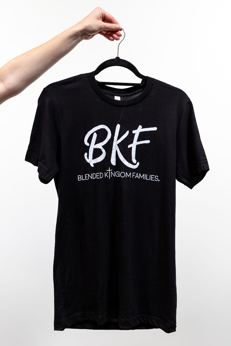 BKF T-Shirt Black w/ White Print